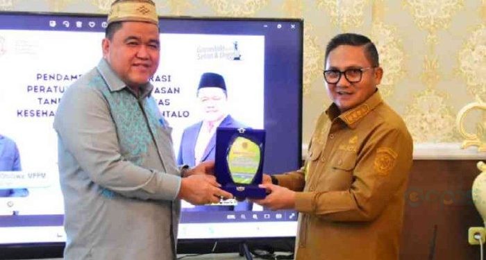 Bersama Kemendagri dan Kemenkes, Marten Taha Bahas Perda Kawasan Tanpa Rokok