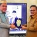 Wali Kota Gorontalo, Marten Taha menjamu kedatangan tim Kemenkes dan Kemendagri, Senin (12/2/2024).
