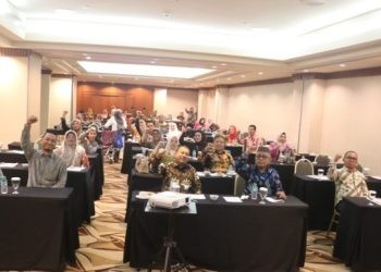 Bimtek penguatan kinerja DPRD Provinsi Gorontalo, Selasa (27/2/2024) (muhajir/gopos)