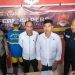 Kanit I Reskrim Polres Gorontalo Ipda Rian Sukma saat memberi keterangan pers terkait seorang ayah diduga memperkosa anak kandung hingga hamil. Senin (26/2/2024).(F. Abin/Gopos)