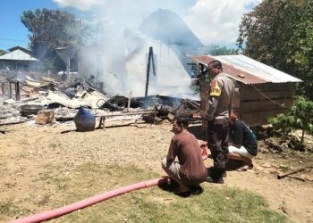 Dua Rumah di Popayato Ludes Terbakar, Kerugian Ditaksir Ratusan Juta