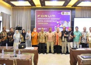 Pemerintah Kota Gorontalo dalam Forum Perangkat Daerah Kota Gorontalo Tahun 2024 melakukan Penyusunan RKPD Kota Gorontalo Tahun 2025, Jumat (1/3/2024).