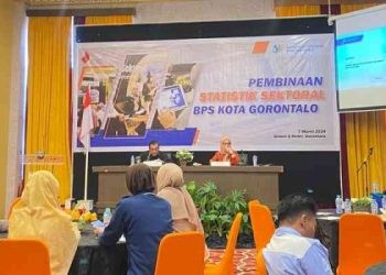 Badan Pusat Statistik (BPS) Kota Gorontalo melaksanakan pembinaan Statistik Sektoral yang menjadi tolak ukur data di Kota Gorontalo Kamis, (07/03/2024).