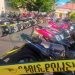 Kepolisian Resor (Polres) Bone Bolango berhasil merazia puluhan unit sepeda motor di Center Poin Bone Bolango, Rabu (13/3/2024).