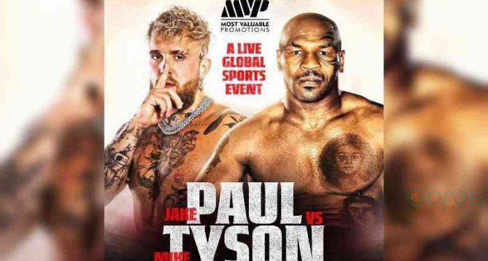Jake Paul Vs Mike Tyson