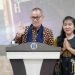 Kepala Kanwil Kemenkumham Gorontalo, Pagar Butar Butar saat melaksanakan pisah sambut Kepala Kantor Wilayah Kementerian Hukum dan Hak Asasi Manusia Gorontalo, Senin (25/3/2024).