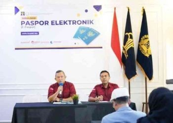 Kantor Imigrasi Kelas I TPI Gorontalo menyelenggarakan sosialisasi Paspor Elektronik (EPaspor), (28/03/2024).