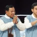 Pasangan Capres-Cawapres nomor urut dua, Prabowo Subianto dan Gibran Rakabuming Raka saat debat Capres-Cawapres kelima di JCC Senayan, Jakarta, Minggu (4/2/2024). [Suara.com]