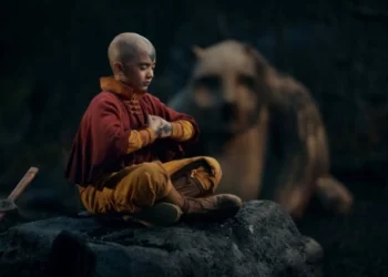 Gordon Cormier Sebagai Aang Dalam 'Avatar The Last Airbender'. (Netflix)