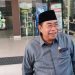 Anggota Komisi I DPRD Provinsi Gorontalo Adhan Dambea saat mendatangi Kantor Kejari Kota Gorontalo, Senin (25/3/2024).
(Putra/Gopos)