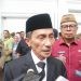 Bupati Gorontalo Nelson Pomalingo masih enggan berkomentar lebih jauh soal pembayaran THR untuk ASN Pemkab Gorontalo.(F. Abin/gopos)