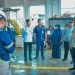 Kepala Balai Pengelola Transportasi Darat Kelas II Gorontalo, saat melakukan sidak di pelabuhan penyeberangan Gorontalo. Foto: Humas