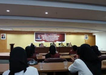 Pelepasan sekaligus pembekalan mahasiswa program MBKM UNG (laila/gopos)
