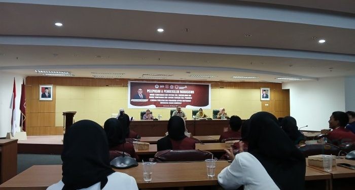 Pelepasan sekaligus pembekalan mahasiswa program MBKM UNG (laila/gopos)