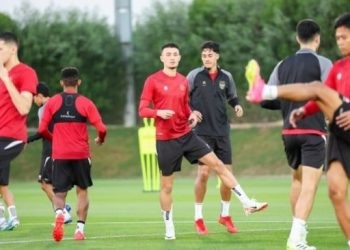 Sesi Latihan Timnas Indonesia. (pssi.org)