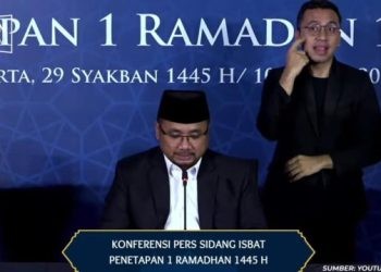Penetapan 1 Ramadan 1445. (Kemenag RI)