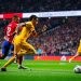 Foto Rapinha menggiring bola. sumber akun twitter FC Barcelona