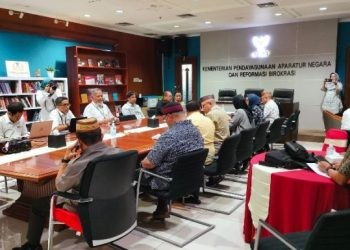 Kunker Pansus Deprov Gorontalo di KemenPAN-RB, Selasa (19/3/2024)
