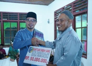 Safari Ramadan Pemkab Bolmut Diisi dengan Penyaluran Bantuan