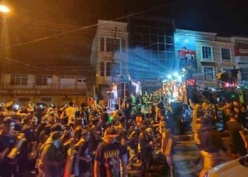 1 Dekade perayaan Koko'o (Toki Sahur) meriahkan Bulan Suci Ramdhan 1445, Senin malam (11/3/2024).