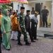 Kunjungan Kerja Pangdam XIII/Merdeka, Mayjen TNI Candra Wijaya, ke Kabupaten Pohuwato disambut dengan upacara adat Mopotilolo, Selasa (19/3/2024)