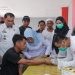 Suasana pemeriksaan HIV/AIDS untuk warga binaan di Lapas Pohuwato, Rabu (6/3/2024).