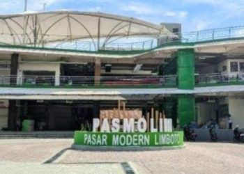 Pasar Modern Limboto di Kecamatan Limboto, Kabupaten Gorontalo