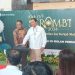Kepala Perwakilan Bank Indonesia Provinsi Gorontalo, Dian Nugraha (kanan) bersama Sekretaris Daerah Kota Gorontalo, Ismail Madjid, melakukan Kick Off Kegiatan Serambi 2024, Jumat (15/3/2024). (Foto: Lukman Polimengo)
