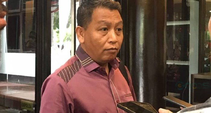 Politisi NasDem, Yuriko Kamaru saat diwawancarai awak media tentang sikap dirinya untuk Pilkada Bone Bolango, Kamis (7/3/2024) (iya/gopos)