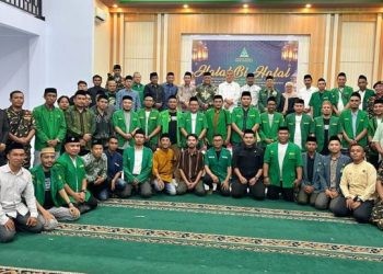 Pose bersama pengurus PW Ansor Gorontalo