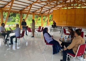 Kunjungan Pansus di Objek Wisata Lombongo, Sabtu (9/3/2024) (istimewa)