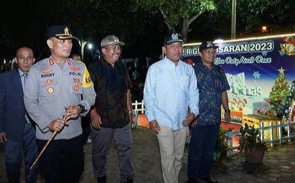 Forkopimda Asahan Tinjau Perayaan Malam Natal di Sejumlah Gereja