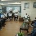 Kadis Kominfo Kabupaten Asahan, Kadis Pendidikan Kabupaten Asahan, Kabag Protokol Setdakab Asahan dan Ketua PC PMII Asahan beserta pengurus.
