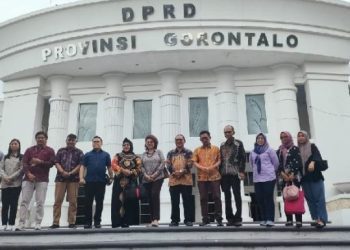 Kunjungan Komisi I DPRD Provinsi Sulteng di DPRD Provinsi Gorontalo, Sabtu (16/3/2024) (istimewa)