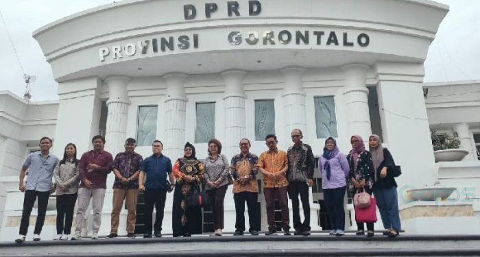 Kunjungan Komisi I DPRD Provinsi Sulteng di DPRD Provinsi Gorontalo, Sabtu (16/3/2024) (istimewa)