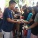 Suasana pasar murah yang digelar di kantor Kejari Kabupaten Gorontalo, Selasa (26/3/2024).