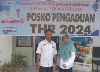Pemkab Asahan resmi membuka posko pengaduan THR bagi buruh dan pekerja.