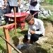 Bupati Pohuwato, Saipul Mbuinga, Melakukan Peletakan Batu Pertama Rumah Swadaya 50 KK di Desa Marisa Utara, Kecamatan Marisa, Pohuwato, Jumat (15/3/2024) (F Humas Pemda Pohuwato)
