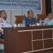 Sekretaris Daerah Provinsi Gorontalo Sofian Ibrahim saat memimpin rakor untuk Satpol PP dan PPNS.(F. Humasprov)