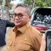 Walikota Gorontalo, Marten Taha saat di wawancarai di Lapangan Buladu, Kota Barat, Gorontalo