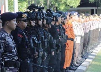 Polda Gorontalo mengerahkan sebanyak 1.560 personel yang terdiri dari TNI/Polri dan stakeholder terkait dalam rangka pengamanan Idulfitri.
