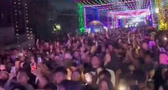 Penyelenggaraan Tumbilotohe di Jalan Tribrata, Kelurahan Ipilo, Kota Gorontalo