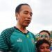 Presiden Jokowi saat diwawancarai oleh awak media. (Abin/Gopos)