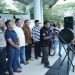 Penutupan Asahan Maching Band Competition 2024 oleh Kepala Disporapar Asahan, Sabtu (9/3/2024).