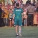 Mengawali agenda kunjungan kerja di Gorontalo. Presiden Joko Widodo menjajal permainan sepak bola bersama anak-anak Sekolah Sepak Bola (SSB) Gorontalo United, Ahad (21/04/24) sore di lapangan Kompi Bantuan Yonif 713/Gorontalo, Kelurahan Liluwo, Kecamatan Kota Tengah, Kota Gorontalo. (Putra/Gopos)
