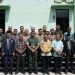 Forkopimda Asahan ketika menerima Kunker Danrem 022/Pantai Timur, Kolonel Inf Agustatius Sitepu di aula Kodim 0208/Asahan, Kamis (18/4/2024).