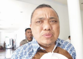 Ketua DPD II Partai Golkar Kabupaten Gorontalo Hendra S Hemeto.