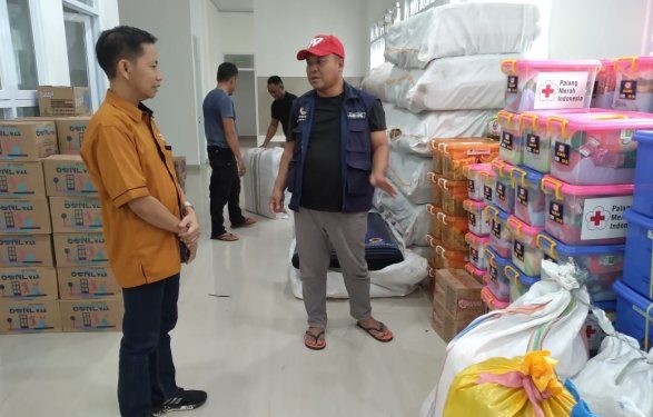 Kepala Dinas Kesehatan Provinsi Gorontalo, Anang Otoluwa melakukan kunjungan ke Kecamatan Tolinggula.
