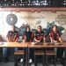Foto saat pelaksanaan konfrensi pers oleh Pemuda Pancasila di Cafe Hungrypedia. Kamis/18/04/2024) Foto Rama/Gopos