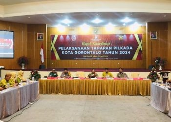 Pemerintah Kota Gorontalo mendukung penuh pelaksanaan Pemilihan Kepada Daerah di Kota Gorontalo yang akan di selenggarakan pada 27 November 2024
